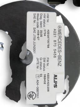 MERCEDES-BENZ A2218705458 Joystick (MMI control switch / pad) MERCEDES-BENZ S-CLASS Coupe (C216) (2006-2013) — thumbnail 8