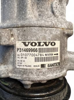VOLVO 36010254 31469966 31332528 31348965 31404446 31469968 36002132 36011277 P31404446 P31469966 AC / aircon Compressor VOLVO S90 / V90 (2016-) — thumbnail 6