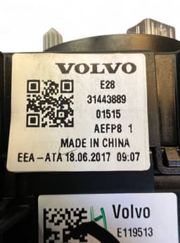 VOLVO 31443889 Indicator/wiper/slip ring switch (stalk) VOLVO S90 / V90 (2016-) — thumbnail 8