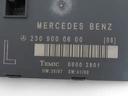MERCEDES-BENZ A2309000600 2309000600 Door control unit front left MERCEDES-BENZ SL-CLASS (R230) (2001-2012) — thumbnail 2
