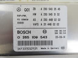 MERCEDES-BENZ A2305402545 2305402545 A2305402845 A2305402445 ESP control unit MERCEDES-BENZ SL-CLASS (R230) (2001-2012) — thumbnail 4