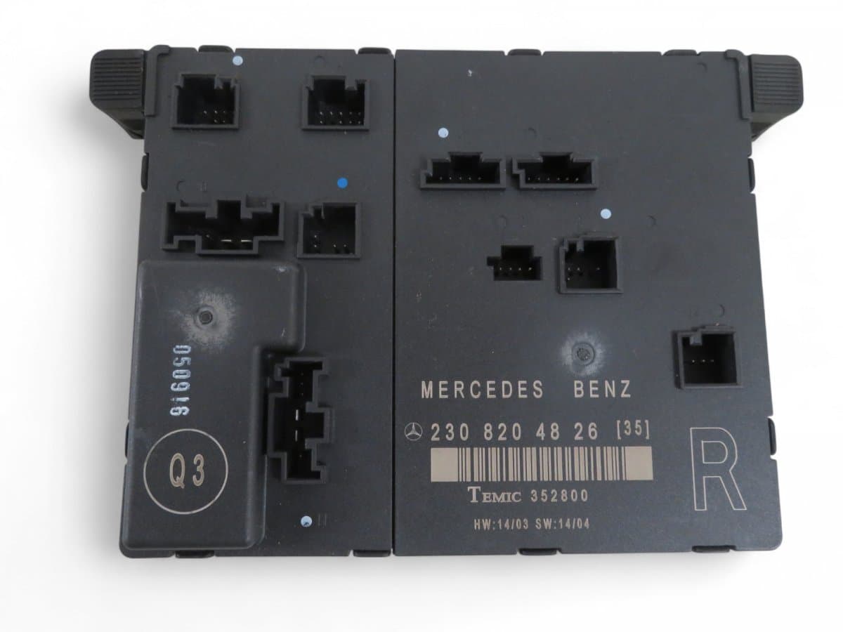 MERCEDES-BENZ A2308204826 2308204826 A2309000700 A2308208626 A2308205826 A2308200226 Door control unit front right MERCEDES-BENZ SL-CLASS (R230) (2001-2012)