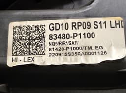 KIA 83480P1100 Window Regulator mechanism rear right KIA SPORTAGE V (NQ5) (2021-) — thumbnail 3