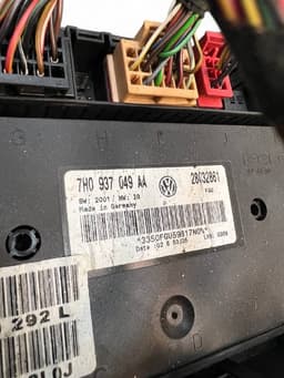 VW 7H0937049AA 7H7970292L Comfort Module (CCM) VW TRANSPORTER T5 / MULTIVAN (7H, 7E, 7J) (2003-2015) — thumbnail 5