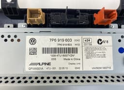 VW QFVW006A QFVW213A Radio VW TOUAREG II (7P) (2010-2018) — thumbnail 3