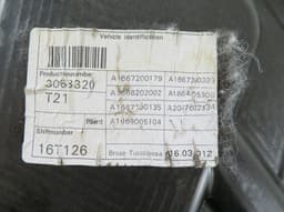 MERCEDES-BENZ A1667200179 1667200179 A1667201102 1667201102 A1669060201 Window Regulator mechanism front left MERCEDES-BENZ ML-CLASS (W166) (2011-2015) — thumbnail 3