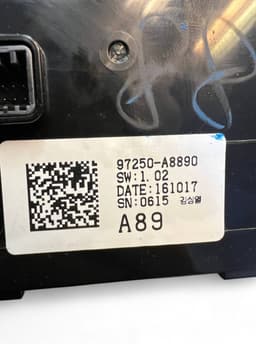 KIA 97250A8890 97250A8890WK Heater control panel KIA OPTIMA IV (JF) (2015-2020) — thumbnail 8