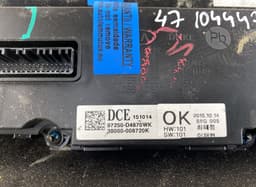 KIA 97250D4870WK Heater control panel KIA OPTIMA IV (JF) (2015-2020) — thumbnail 3