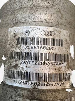 AUDI 7L8616020C Air shock absorber rear right AUDI Q7 (4L) (2006-2015) — thumbnail 7