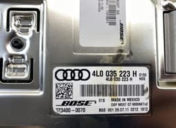 AUDI 3234000070 323400-0070 Audio amplifier AUDI Q7 (4L) (2006-2015) — thumbnail 4