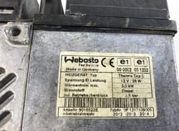 AUDI 9016522E 9016522C 9016522B Auxiliary / pakring heater (webasto) AUDI Q7 (4L) (2006-2015) — thumbnail 4