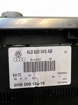 AUDI 4L0820043AB Heater control panel AUDI Q7 (4L) (2006-2015) — thumbnail 7