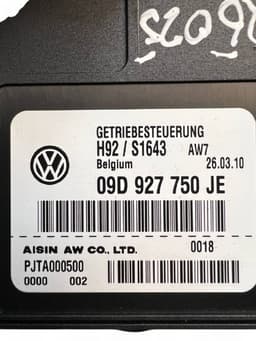 AUDI 09D927750JE Gearbox Control Unit AUDI Q7 (4L) (2006-2015) — thumbnail 5