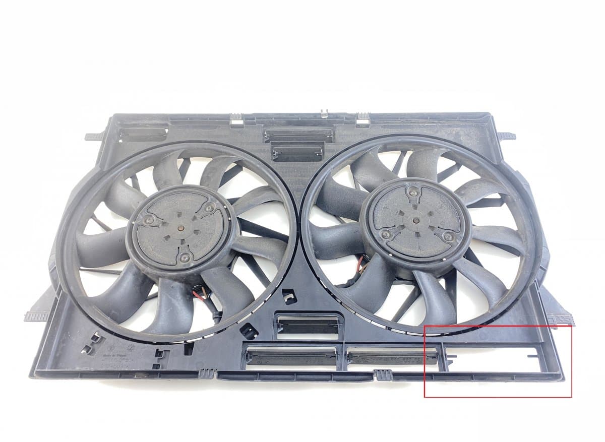 AUDI 3135103869 0130707411 Radiator Fan Electric AUDI Q7 (4MB, 4MG) (2015-)