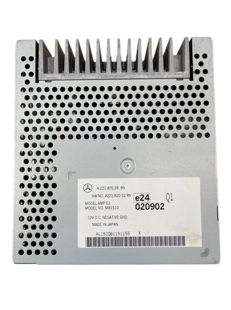 MERCEDES-BENZ 2218702889 2218205289 MR1510 Audio amplifier MERCEDES-BENZ S-CLASS (W221) (2005-2013)