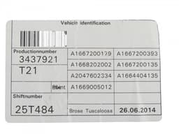 MERCEDES-BENZ A1667200179 A1669060201 A1667201102 Window Regulator Compl. front left MERCEDES-BENZ GL-CLASS (X166) (2012-2019) — thumbnail 7