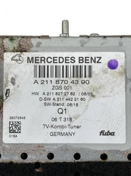 MERCEDES-BENZ 2118704390 2118272762 2118704790 2118707390 Satellite navigation control unit MERCEDES-BENZ GL-CLASS (X164) (2006-2012) — thumbnail 2