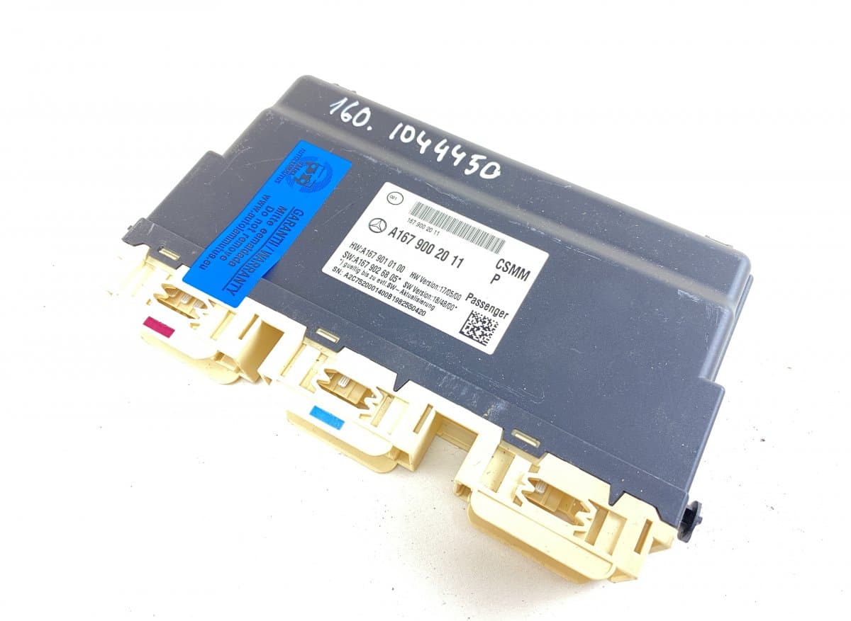MERCEDES-BENZ A1679003229 Seats control unit MERCEDES-BENZ GLE (W167, C167) (2018-)