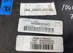 JEEP 68089320AD Fuse box JEEP GRAND CHEROKEE IV (WK, WK2) (2010-2021) — thumbnail 4