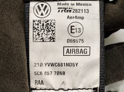 VW 5C6857706B Seat Belt Front Right VW JETTA IV (162) (2010-2018) — thumbnail 4