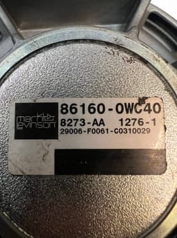 LEXUS 861600WC40 Subwoofer LEXUS IS II (XE20) (2005-2013) — thumbnail 9