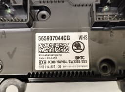 SKODA 565907044CG Heater control panel SKODA KODIAQ I (NS7) (2016-2024) — thumbnail 4