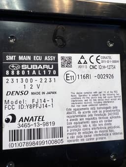 SUBARU 88801AL170 2313002231 KEYLESS GO control unit SUBARU LEGACY VI / Outback (2014-2019) — thumbnail 6