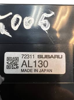 SUBARU 72311AL130 Heater control panel SUBARU LEGACY VI / Outback (2014-2019) — thumbnail 8