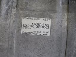 MERCEDES-BENZ 447280-7423 A0038304460 A0008303502 AC / aircon Compressor MERCEDES-BENZ CLA (C117, X117) (2013-2019) — thumbnail 5