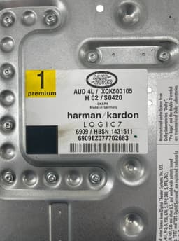 LAND ROVER LOGIC7 HBSN1431511 Audio amplifier LAND ROVER DISCOVERY III (TAA) (2004-2009) — thumbnail 2