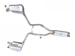 MERCEDES-BENZ A2124910501 A2124911401 A2124911301 Exhaust system complete MERCEDES-BENZ E-CLASS (W212) (2009-2016) — thumbnail 1