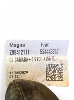 FIAT 534443390 53237794 1340670080 1376369080 Reverse camera FIAT DUCATO Box (250_, 290_) (07.06-) — thumbnail 7