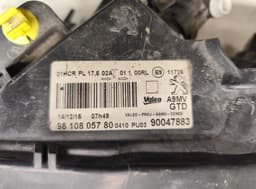 PEUGEOT 90047883 9810805780 Headlight left PEUGEOT 208 I (A9) (2012-2019) — thumbnail 9