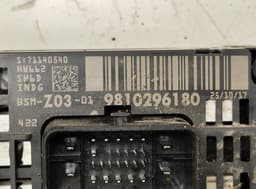 PEUGEOT 9810296180 Fuse box PEUGEOT 5008 II (P87) (2016-) — thumbnail 3