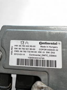 PEUGEOT 9678342280 9678292180 9678273280 Start stop control unit PEUGEOT 508 I (W23) (2010-2018) — thumbnail 6