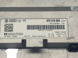 AUDI 4F0919604 Dash screen AUDI A6 / A6 ALLROAD (C6, 4F) (2004-2011) — thumbnail 3