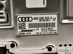 AUDI 4G0035223C Audio amplifier AUDI A6 / A6 ALLROAD (C7, 4G) (2010-2018) — thumbnail 5
