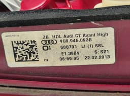 AUDI 4G9945093B Inner tail light, left AUDI A6 / A6 ALLROAD (C7, 4G) (2010-2018) — thumbnail 5