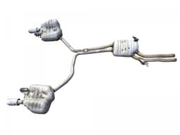 AUDI 4G0253612C 4G0253611C 4G0253411C Exhaust system complete AUDI A6 / A6 ALLROAD (C7, 4G) (2010-2018) — thumbnail 1