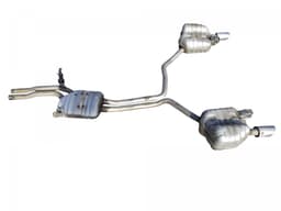 AUDI 4G0253612C 4G0253611C 4G0253411C Exhaust system complete AUDI A6 / A6 ALLROAD (C7, 4G) (2010-2018) — thumbnail 3
