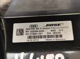 AUDI 4G9035382A Subwoofer AUDI A6 / A6 ALLROAD (C7, 4G) (2010-2018) — thumbnail 4