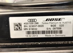 AUDI 4G0035297 4G0035298 4G0035454 4G0035411 Set of loudspeakers AUDI A6 / A6 ALLROAD (C7, 4G) (2010-2018) — thumbnail 4