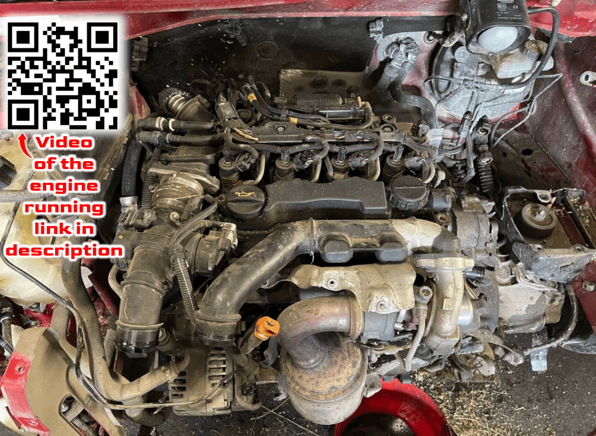 CITROËN DV6BTED4 Engine CITROËN BERLINGO I, II (1996-2009)