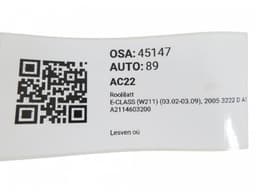 MERCEDES-BENZ A2114603200 2114603200 Steering rack MERCEDES-BENZ E-CLASS (W211) (2002-2009) — thumbnail 6
