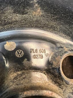 VW 7L6601027B Spare wheel VW TOUAREG I (7L) (2002-2010) — thumbnail 5