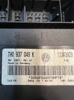 VW 7H0937049K Comfort Module (CCM) VW TRANSPORTER T5 / MULTIVAN (7H, 7E, 7J) (2003-2015) — thumbnail 8