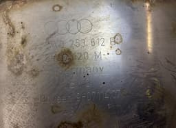 AUDI 8W9253610B 8W9253609L Exhaust rear silencer (muffler) AUDI A5 (F53, F57, F5A) (2016-) — thumbnail 3