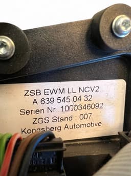 MERCEDES-BENZ A6395450432 6395450432 A6392602900 6392602900 Gearshift Mechanism MERCEDES-BENZ VITO / VIANO (W639) (2003-2014) — thumbnail 8