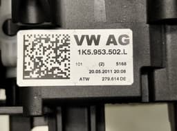 VW 1K5953521AG 1K5953502L 5K0953569H Indicator/wiper/slip ring switch (stalk) VW JETTA IV (162) (2010-2018) — thumbnail 5