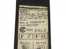 SUBARU 7S2610P 64622AJ032VH Seat Belt Front Left SUBARU LEGACY V / Outback (2009-2014) — thumbnail 3